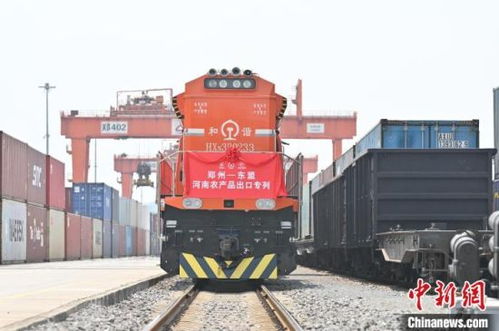 鄭州通達東盟 越南農(nóng)產(chǎn)品出口專列首發(fā)，譜寫跨境運輸服務(wù)新篇章